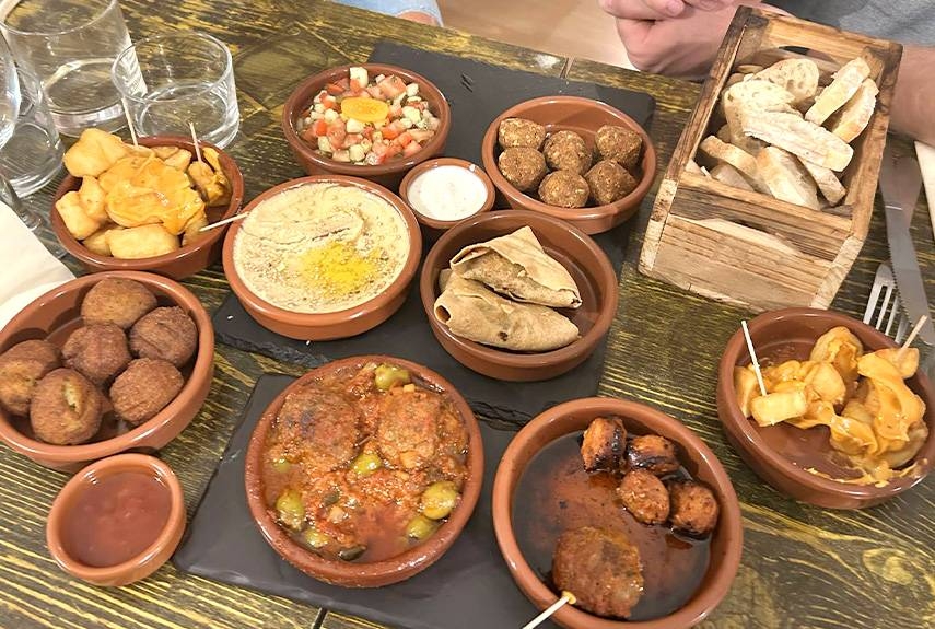 Repas de groupe - Las Tapas - Restaurant centre ville Montpellier - restaurant sympa MONTPELLIER